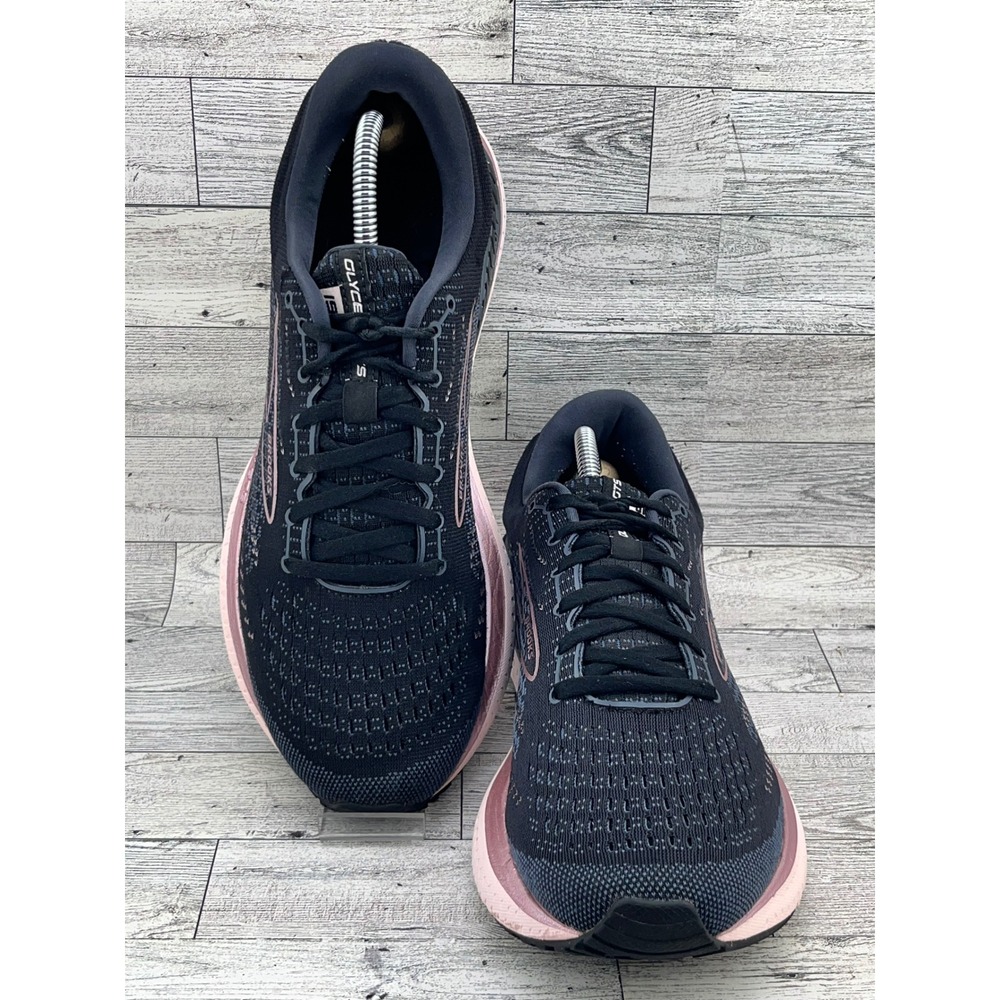 Brooks Black and Pink Athletic Shoes